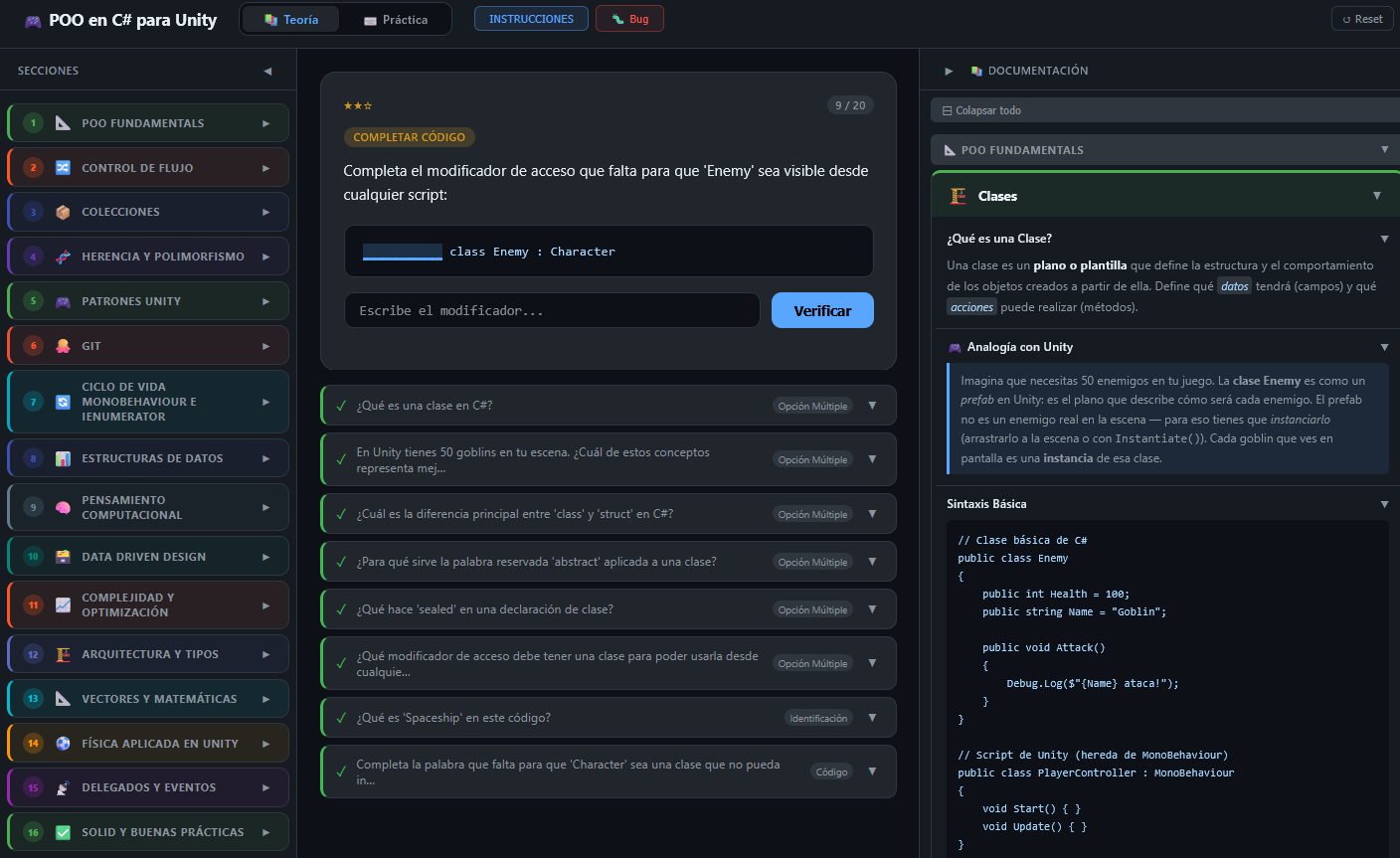 Plataforma de Aprendizaje Spotdog Games